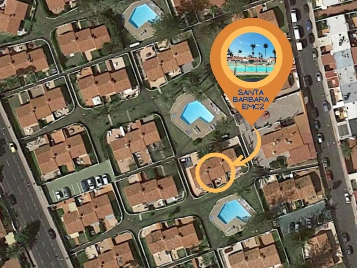 度假居 Bungalow Santa Barbara Emc2 By Villagrancanaria 普拉亚戴尔雷安格莱斯